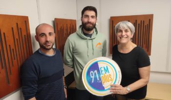 Alexandre Almarcha, Lucas Bielli et Guylène Dubois pour FM-PLUS